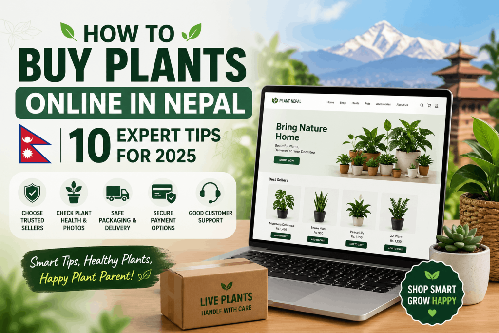 How to Buy Plants Online in Nepal